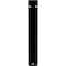 Ekena Millwork Ashford Single, Wrought Iron Bracket, (Single center brace), Powder Coated B 1 1/2"W x 5 1/2"D x 8"H BKTM01X05X08SAS - alternate 5